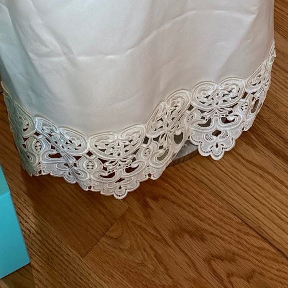 JESSICA MCCLINTOCK VINTAGE BRIDAL GOWN OFF WHITE - SIZE 10 - Picture 13 of 16